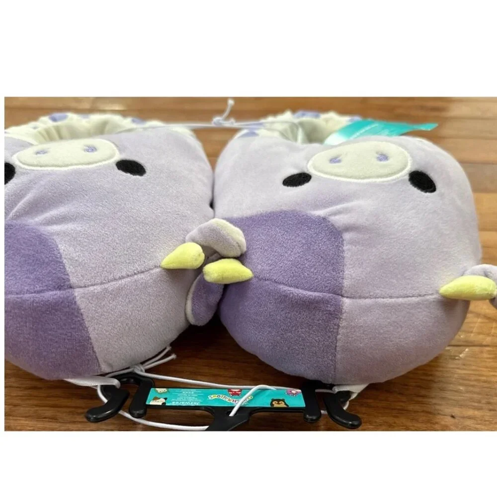 Boys Girls Original Squishmallows Bubba the Cow Slippers Size 11/12 13/1 2/3 NWT